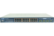 PLANET WGSW-24040HP4 commutateur réseau Géré L2/L4 Gigabit Ethernet (10/100/1000) Connexion Ethernet, supportant l'alimentation via ce port (PoE) Bleu