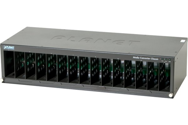 PLANET MC-1500 convertisseur de support réseau Noir