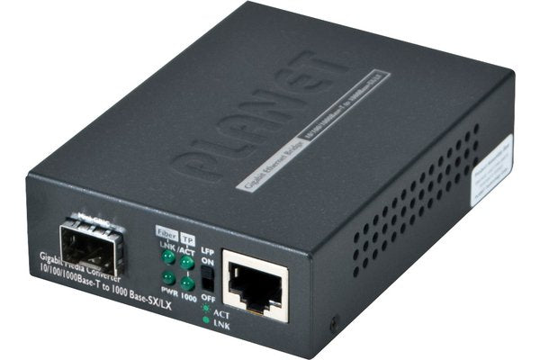 Planet GT-805A convert.fibre 10/100/1000 - sfp slot + LFP