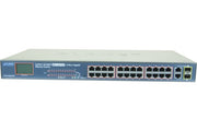 PLANET FGSW-2622VHP commutateur réseau Non-géré L2 Fast Ethernet (10/100) Connexion Ethernet, supportant l'alimentation via ce port (PoE) 1U Bleu