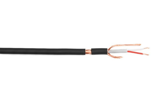 TESCA Guido Cable Microphone souple double guipage 2 x 0,22mm²  gaine noire