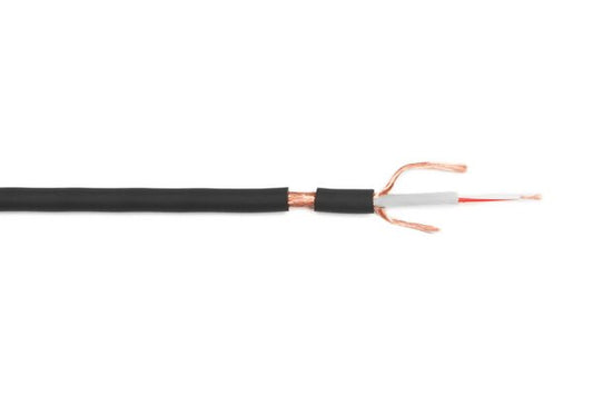 TESCA Guido 2022 Cable Microphone souple double guipage 2 x 0,38mm²  gaine noire