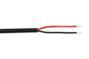 TESCA HP rond 2 x 2,5mm² gaine noire