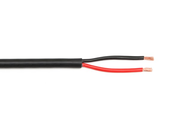 HP rond 2 x 4mm² gaine noire