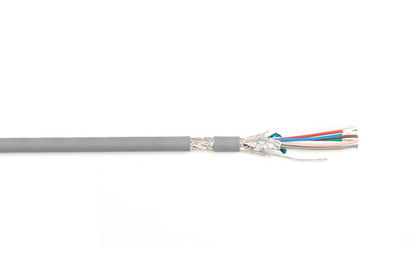 TESCA Cable multiconducteurs blindé alu + tresse 8 x 0,22mm²