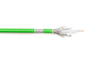 TESCA Cable coaxial KX8 75 Ohms 1,0/4,9 diam ext. 7 mm gaine verte LSZH