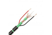 TESCA Cable composé de 1 KX6 + 2x0,75 gaine noire