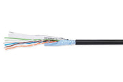 TESCA FLEXILAN Câble CAT.5e F/UTP 4 paires Extra souple PUR/PVC Noir - 100M