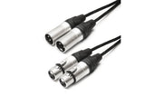 TESCA CORDON TWINY 2022 / 2 XLR NEUTRIK MALE/  2 XLR FEMELLE DE 2 M