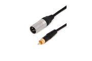 TESCA Cordon HAWA en XLR 3 male / RCA male NEUTRIK de 20m