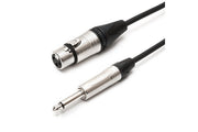 TESCA Cordon HAWA en XLR 3 femelle / jack mono 6,35 NEUTRIK de 3m