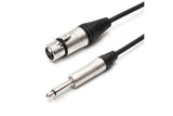 TESCA CORDON HAWA XLR FEMELLE / JACK MONO 6,35 NEUTRIK DE 15 M