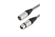 TESCA Cordon DMX ALTRO 4034 gris en XLR 3 m / f NEUTRIK de 3m
