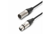 TESCA Cordon DMX ALTRO 4034 noir en XLR 3 m / f NEUTRIK de 10m