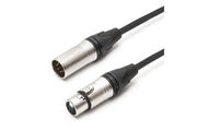 TESCA Cordon DMX ALTRO 4034 noir en XLR 5 m / f NEUTRIK de 3m