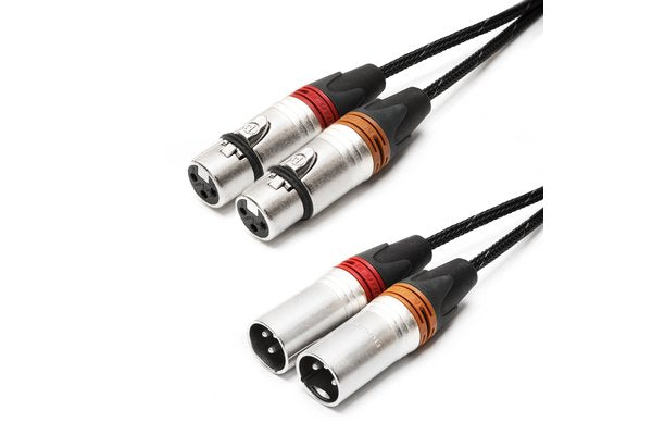 TESCA Cordon GULEUS 2022 en XLR 3 male / femelle NEUTRIK de 2m