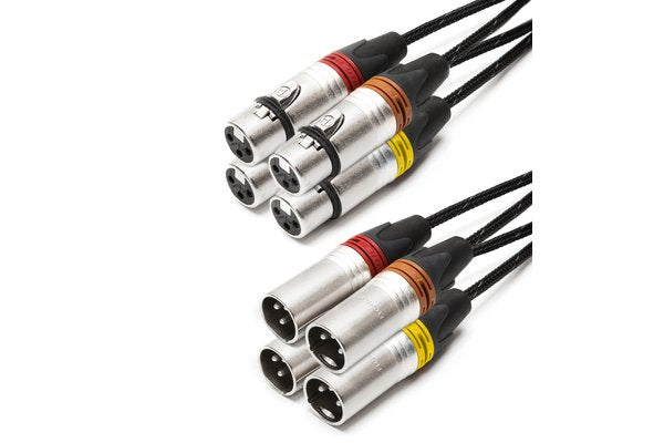 TESCA Cordon GULEUS 4022 en XLR 3 male / femelle NEUTRIK de 100m