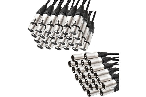 TESCA Cordon GULEUS 24022 en XLR 3 male / femelle NEUTRIK de 10m
