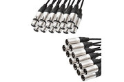 TESCA Cordon MAGNUM 12022 en XLR 3 male / femelle NEUTRIK de 2m