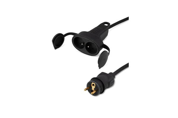 TESCA Prolongateur H07RNF 3G2,5 LEGRAND Male/double femelle de 50m