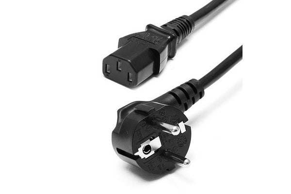 TESCA Cordon secteur en SCHUKO male / C13 de 1,8m