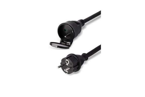 TESCA Prolongateur H07RN-F 3G1,5mm² en PC16 IP44 M/F de 1m