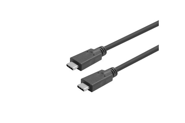 TESCA Cordon premium USB 3.2 20Gb/s data+vidéo+power type C male / male de 3m