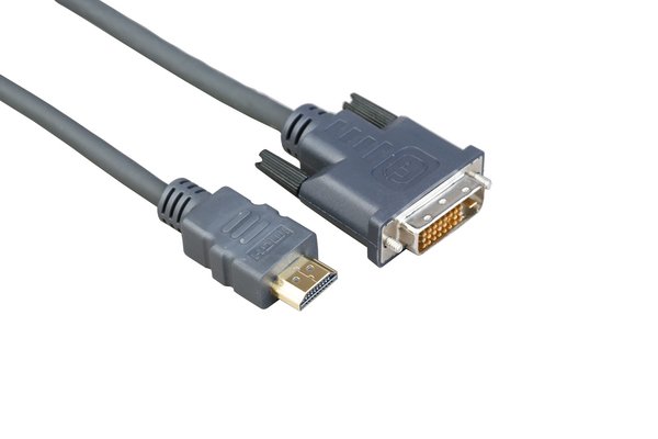 TESCA Cordon DVI-D / HDMI premium 1080P male /male de 2m