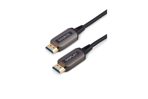 TESCA Cordon HDMI 2.0 4k@60Hz male /male fibre optique active de 15m