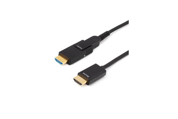 TESCA CORDON HDMI-A débrochable 2.0 4k@60Hz FIBRE OPTIQUE ACTIVE DE 15 M