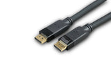 TESCA CORDON DISPLAYPORT 1.4 8k@60Hz FIBRE OPTIQUE pour prestation DE 50 M