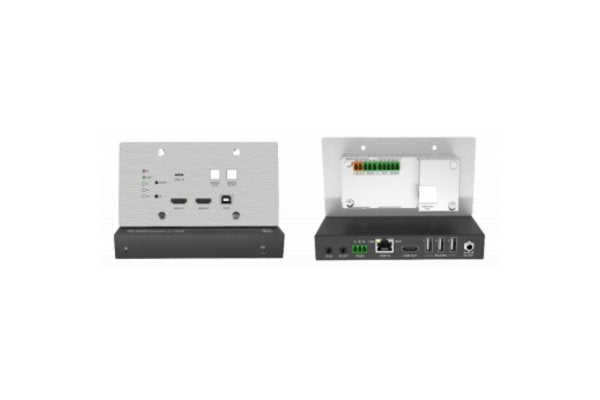 ALTIMIUM Pack mural HDBaseT , 18 Gbps , Emetteur : 2 HDMI + 1USB-C ,