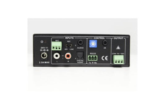 ALTIMIUM - Amplificateur Audio 40W (70V/100V) - 3 Line In/1 entrée MIC