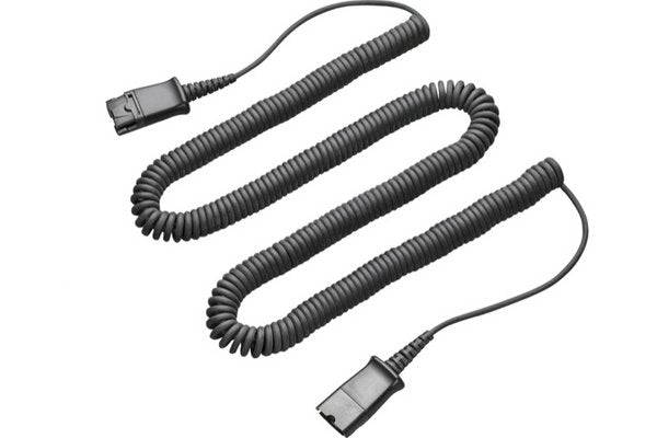 DACOMEX Rallonge cordon casque téléphonique Poly Encore Pro - 3m