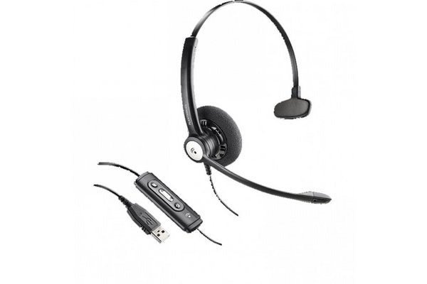 PLANTRONICS ENTERA HW111N-USB Casque USB 1 écouteur