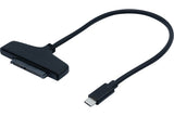Adaptateur USB-C pour SSD/HDD SATA 2,5" Autoalimenté