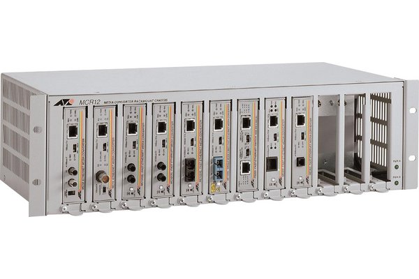 ALLIED AT-MCR12-80 CHÂSSIS 19"3U ALIM INTERNE 12 CONVERT.
