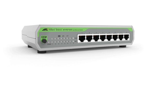 ALLIED AT-FS710/8 SWITCH 8 PORTS 10/100 METAL