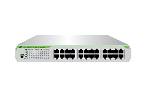ALLIED AT-FS710/24-50 switch 24-port 10/100TX Alim. Interne , EU