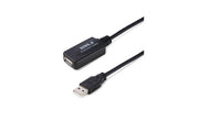 TESCA Cordon USB 2.0 type A male (PC) / type A femelle (device) de 5m amplifié