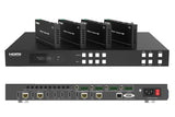 ALTIMIUM - Matrice HDMI HDBaseT 4x4-4K@60Hz-18Gbps (Avec récepteurs)