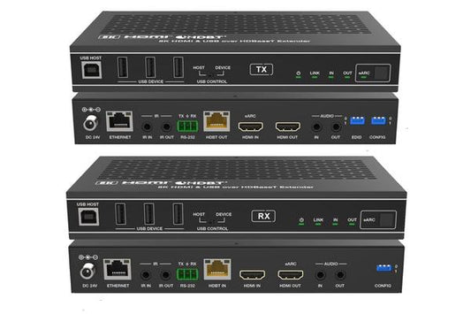 ALTMIUM - Kit extendeur HDBaseT-4K@120Hz-100m-HDMI2.1-PoC-ARC-Ethernet
