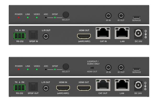 ALTIMIUM - Kit extendeur HDBaseT-4K@60Hz 4:4:4-100m-PoC-e-ARC-Ethernet