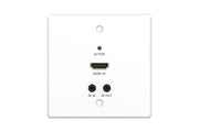 ALTIMIUM - Wallplate HDBT/HDMI 4K@60Hz-PoC-RS 232 (Avec récepteur)