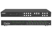 ALTIMIUM - Matrice HDMI 4x4 - 4K@60Hz 4:4:4-18Gbps-Seamless-multiview