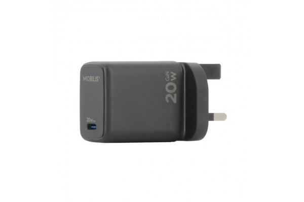 Energia Charger - UK Wall Charger - 20W - 1 USB C  - Soft ba