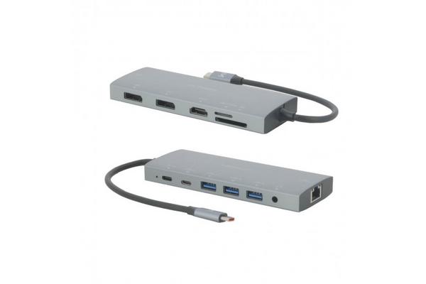 Energia Dock - USB-C 12-in-1 Docking Station - 100W Max