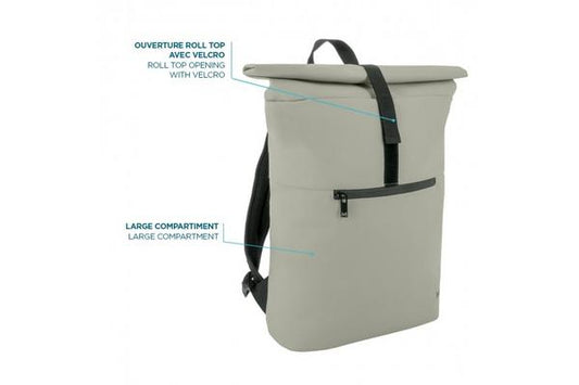 MOBILIS Sac à dos Roll Top 14-16   16L