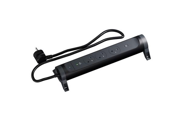 Multiprise-bloc rotatif 3x2P+T 16A+2xUSB C 4A - N