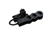 Multiprise 3x2P+T 16A 230V-3680W inter ON/OFF - cordon 3m -
